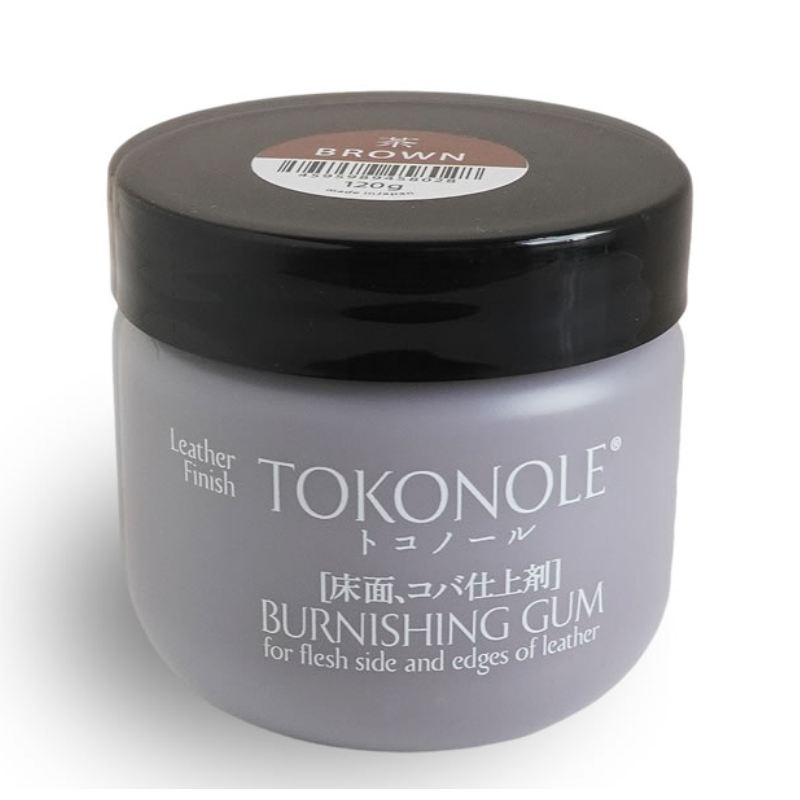 SEIWA Tokonole Leather Burnishing Gum 120g Brown For leathercrafts Made in japan