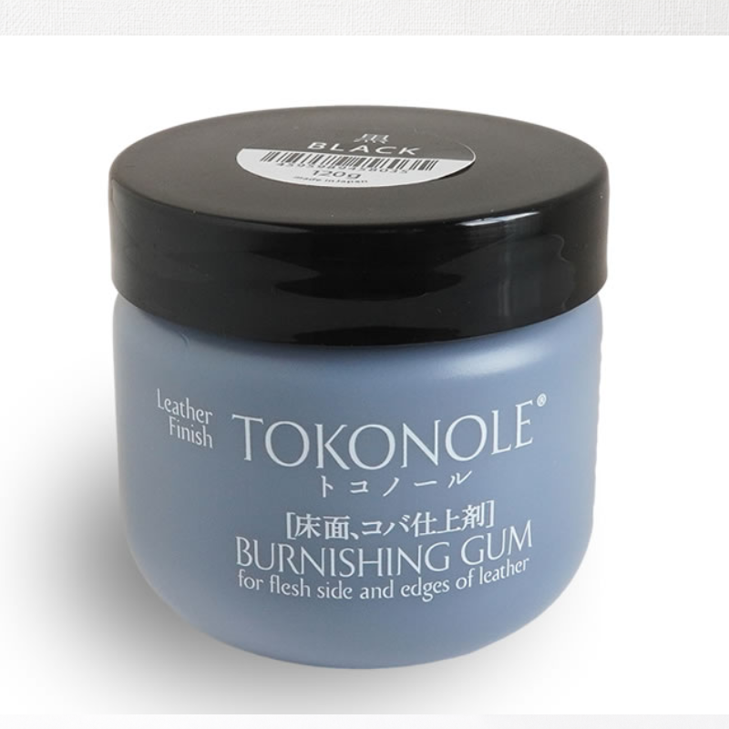 SEIWA Tokonole Leather Burnishing Gum 120g Black For leathercrafts Made in japan
