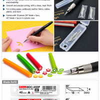 1000003414 NT cutter D-400P Made in Japan (includes 10 blades)