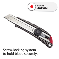 New Project (32) NT Cutter for Heavy Duty Cutting Knife Metal Screw Lock L-500GP Made in japan