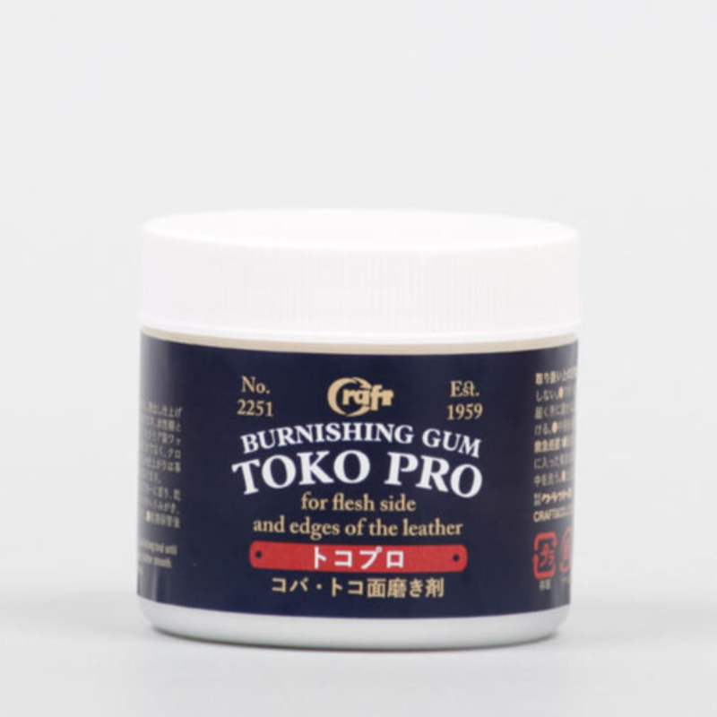 Craft sha Toko pro Leather edge Burnishing Gum 100g Made in japan